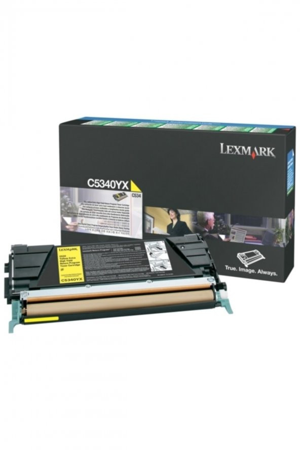 LEXMARK C5340YX SARI ORJİNAL TONER C524 / C534