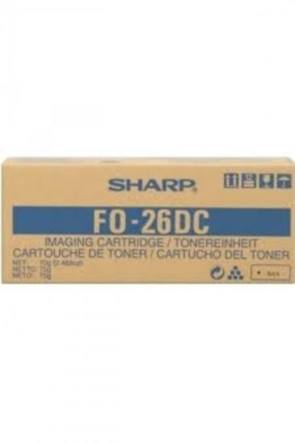 SHARP FO-26DC FO-2600/F-2700M/FO-2700 ORJİNAL FAKS TONERİ