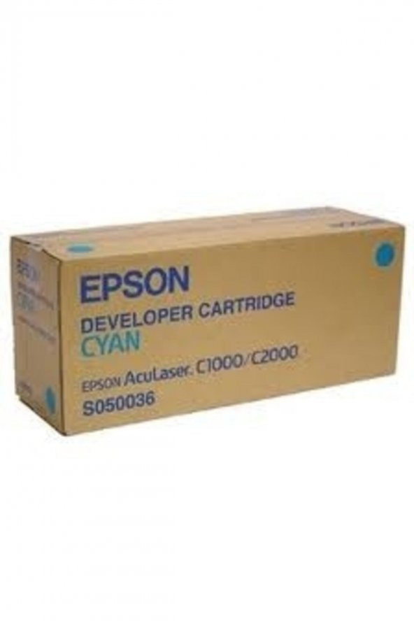 EPSON C13S050036 C1000/C2000 MAVİ ORJİNAL TONER ürün görseli