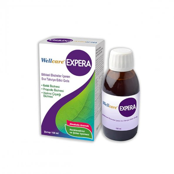 Wellcare Expera Bitkisel Şurup 150 ml
