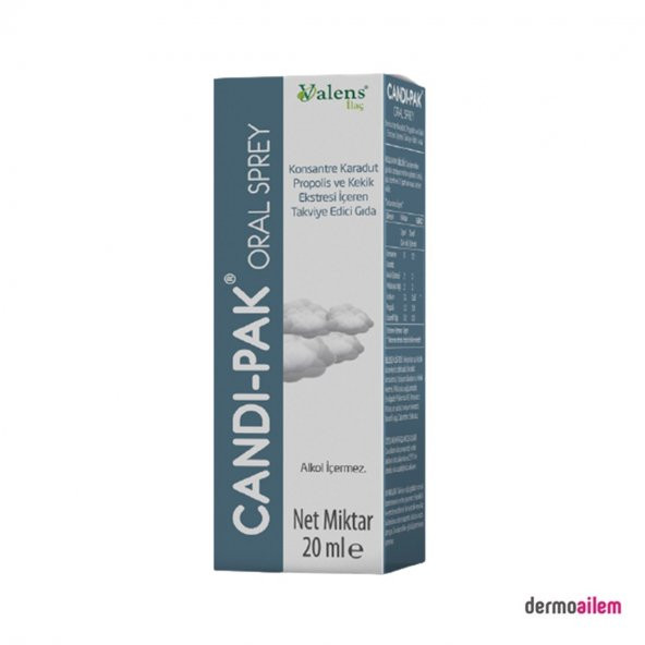 Candi-Pak Ağız İçi Bakım Sprey 20 Ml
