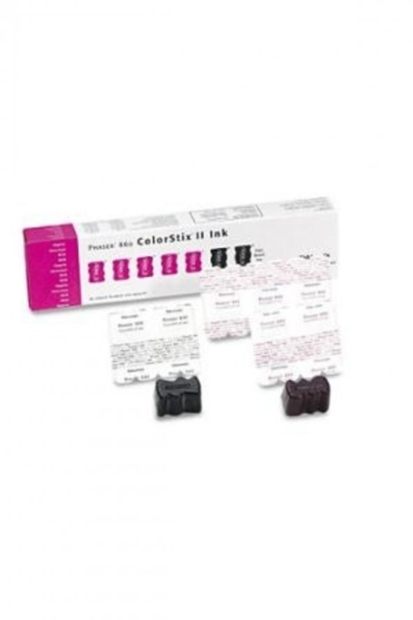 XEROX PHASER 860 016190401 ORJİNAL MÜREKKEP TONER-5 KIRMIZI 2 SİYAH