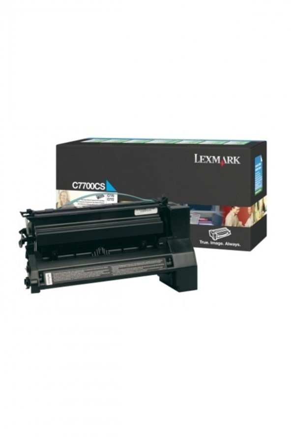 LEXMARK C7700CS MAVİ ORJİNAL TONER-C770/C772 Toneri ürün görseli