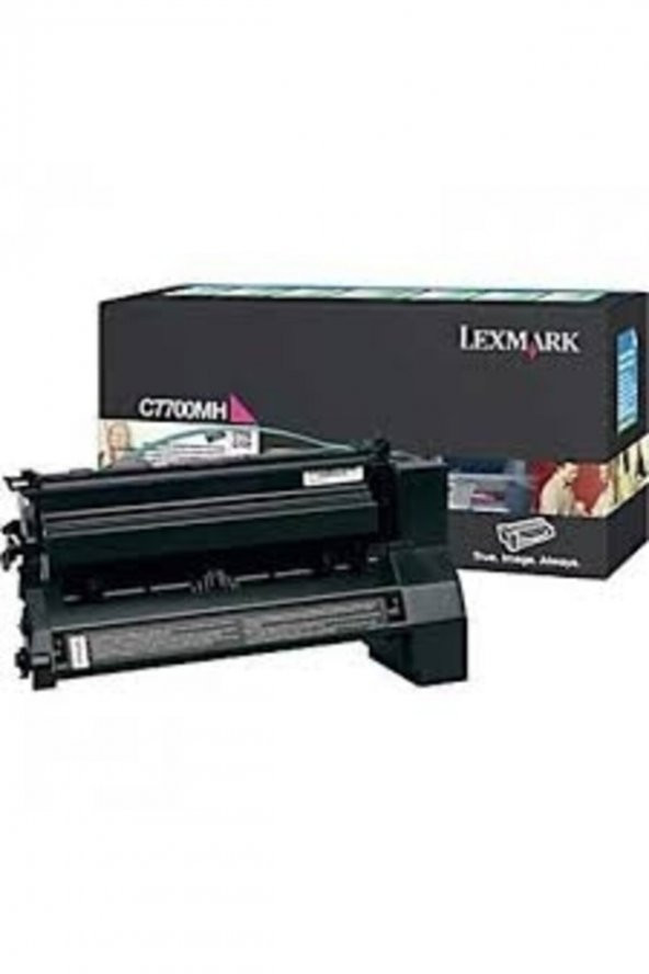 LEXMARK C7700MH KIRMIZI ORJİNAL TONER-C770/C772 Yüksek Kapasite - 1