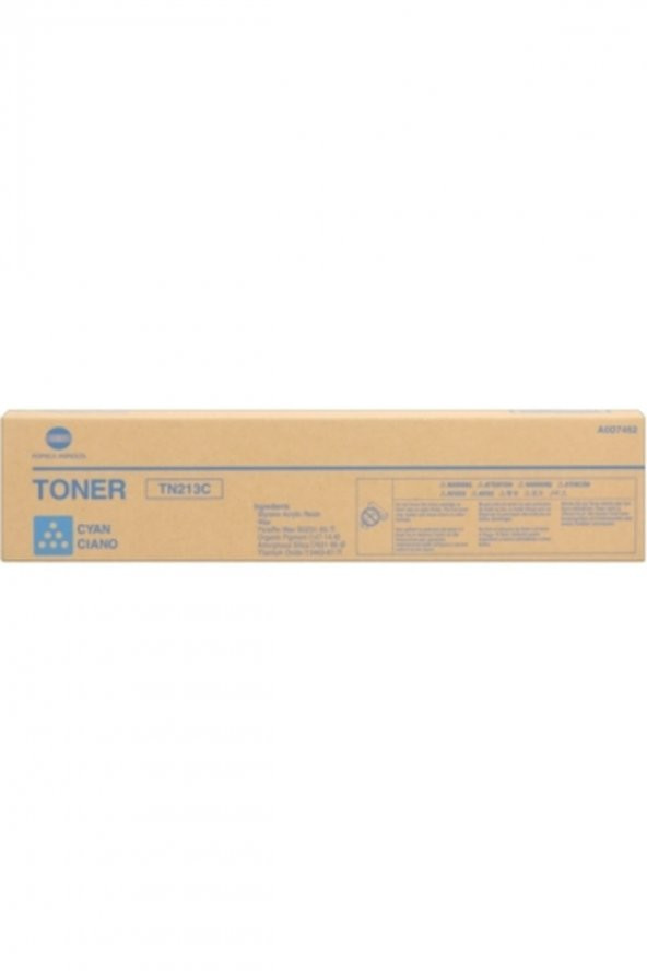 KONICA MINOLTA TN-213C MAVİ ORJİNAL TONER - Bizhub C203 / C253 ürün görseli