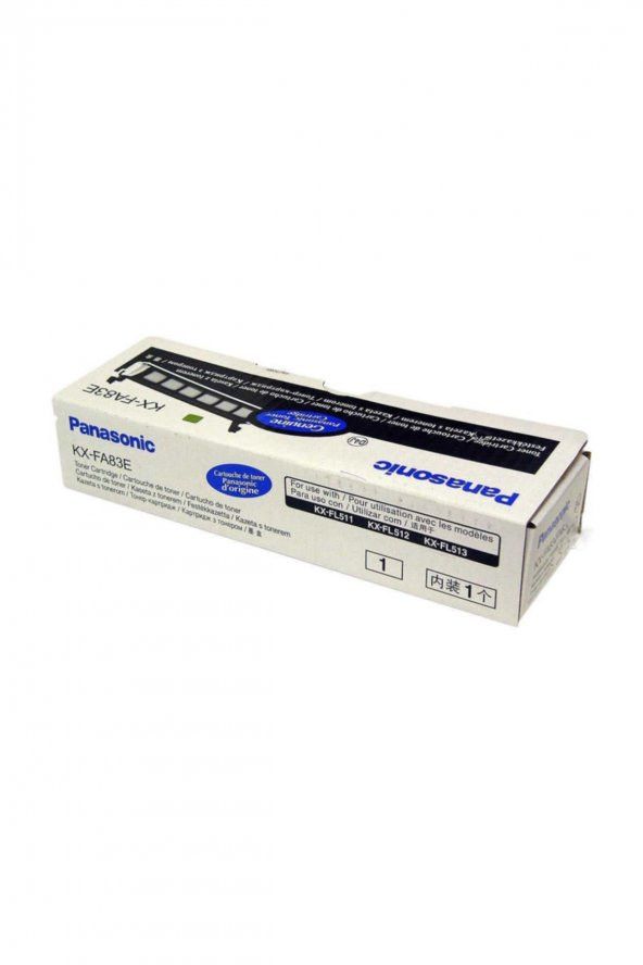 PANASONIC KX-FA83E SİYAH ORJİNAL TONER-KX-FL51/KX-FL541/KX-FLM651