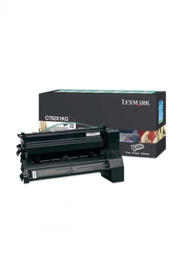 LEXMARK C782X1KG SİYAH ORJİNAL TONER C782 / X782e 15.000 Sayfa ürün görseli