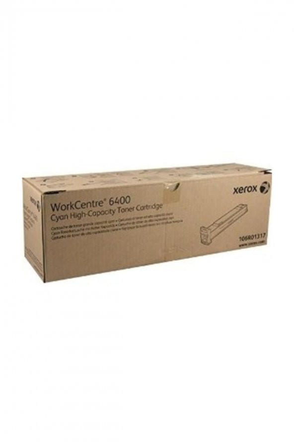 XEROX 6400 106R01324 MAVİ ORJİNAL TONER - Yüksek Kapasite ürün görseli