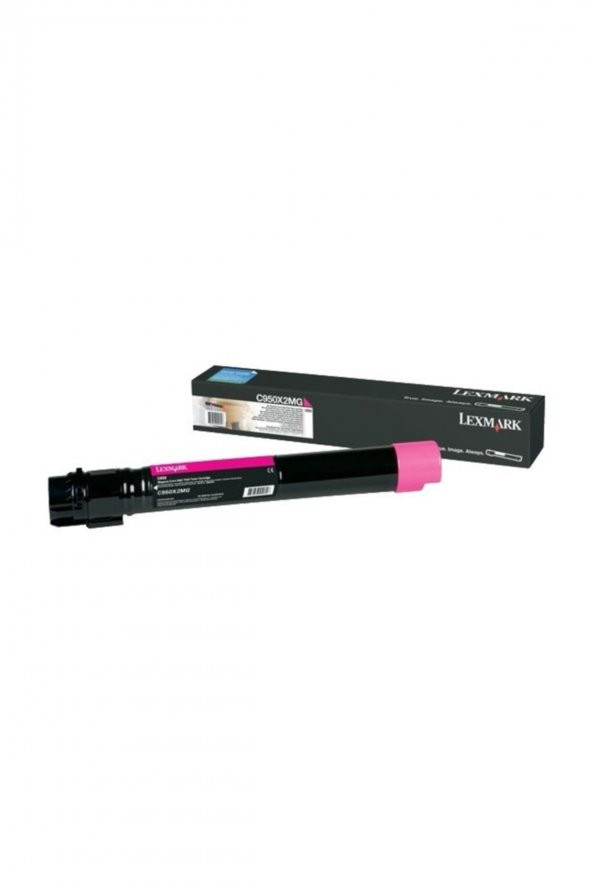 LEXMARK C950X2MG KIRMIZI ORJİNAL TONER C950 - 22.000 Sayfa