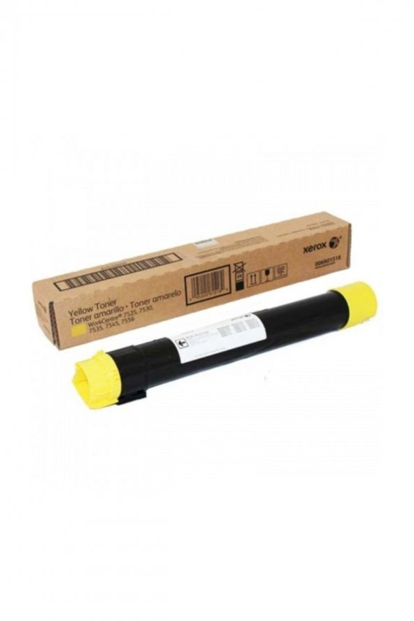 XEROX 7525 / 7530 / 7535 / 7545 / 7835 / 7855 006R01518 SARI ORJİNAL TONER