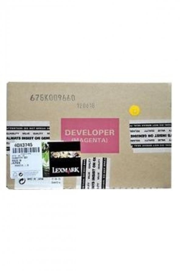 LEXMARK 40X3745 KIRMIZI DEVELOPER KIT ürün görseli