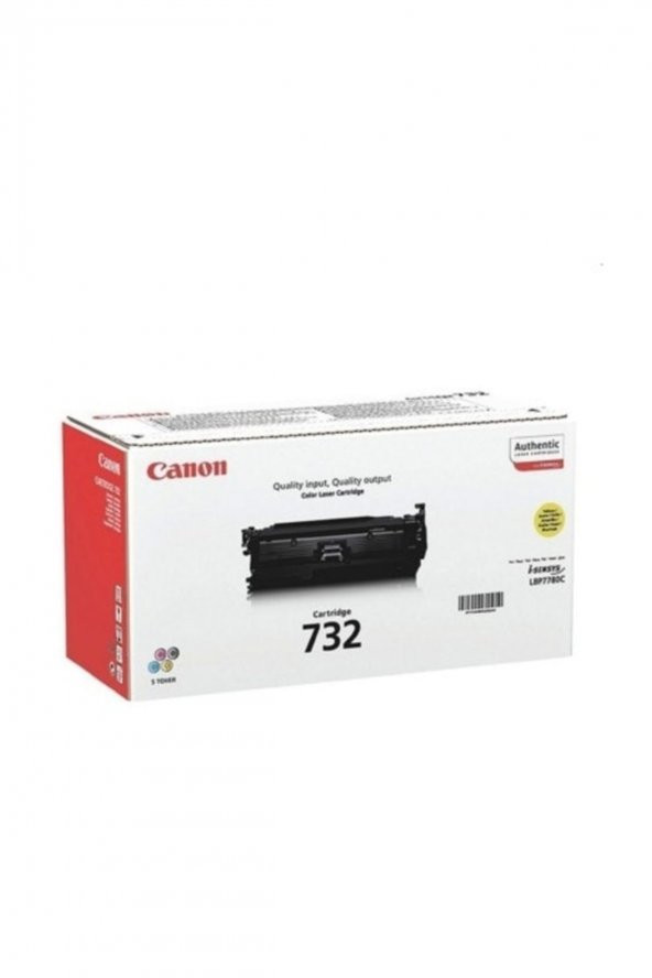 CANON CRG-732Y SARI ORJİNAL TONER i-Sensys LBP7780Cx