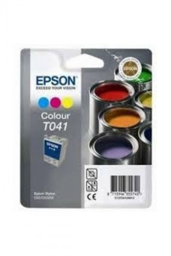 EPSON C13T041040 T041 3 RENKLİ KARTUŞ ürün görseli