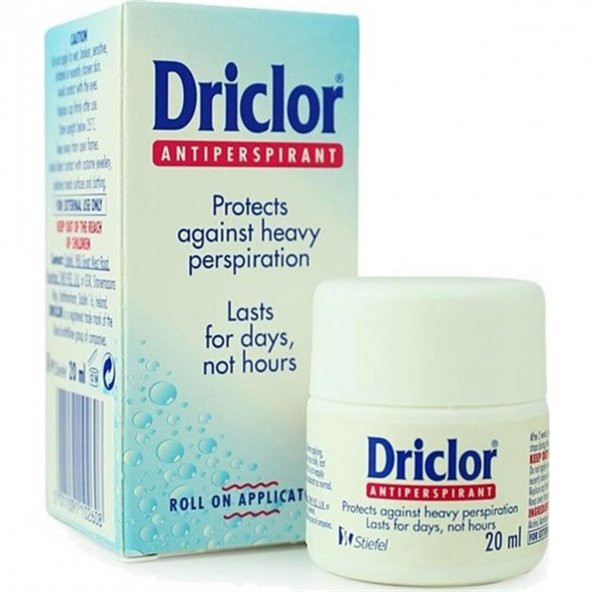 Driclor Anti Perspirant 20 ml Roll-On