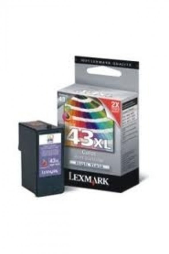 LEXMARK 43XL 18YX143E ORJİNAL KARTUŞ - YÜKSEK KAPASİTELİ ürün görseli