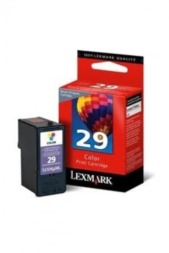 LEXMARK 29 18C1429E RENKLİ ORJİNAL KARTUŞ