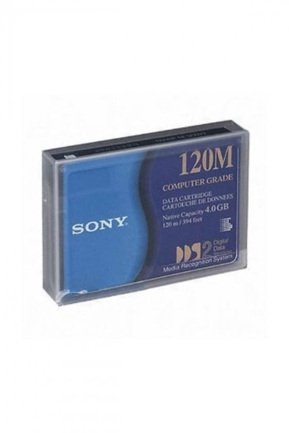 SONY DGD120P DDS2 DATA KARTUŞ 4 GB, 120m, 4 mm (VERİ YEDEKLEME KASETİ)