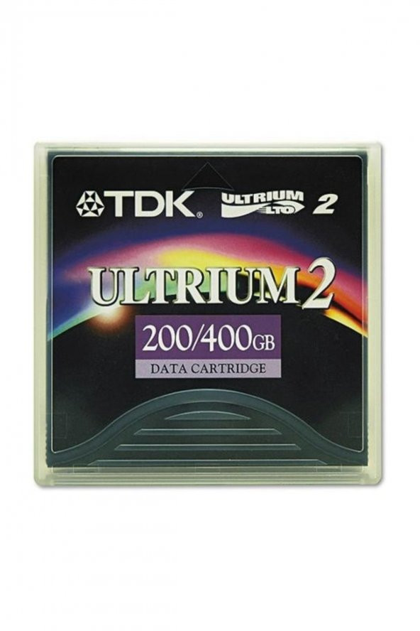 TDK LTO-2 Ultrium 2 200 GB / 400 GB DATA KARTUŞU 609m, 12.65mm