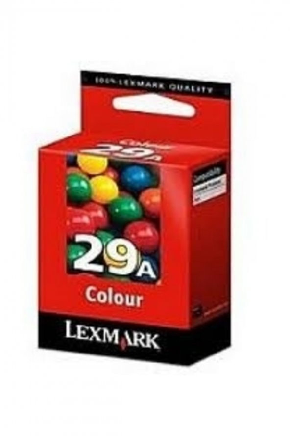LEXMARK 29A 18C1529E RENKLİ ORJİNAL KARTUŞ - Z845 / Z1310 / 1320 / X2530