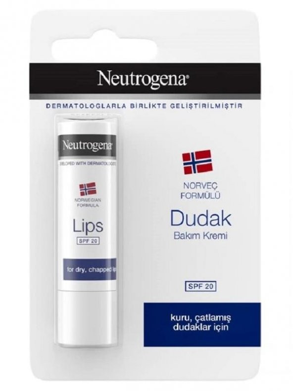 Neutrogena Dudak Bakım Kremi SPF20 4,8 gr