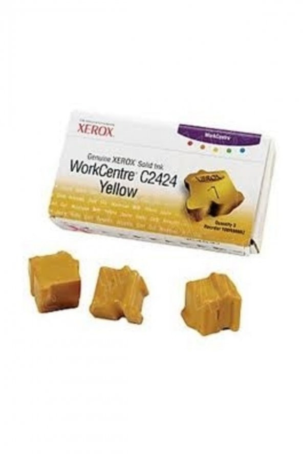 XEROX Workcentre C2424 108R00662 SARI ORJİNAL KARTUŞ