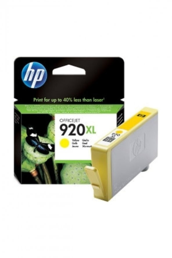 HP 920XL CD974A SARI ORJİNAL KARTUŞ-YÜKSEK KAPASİTE ürün görseli