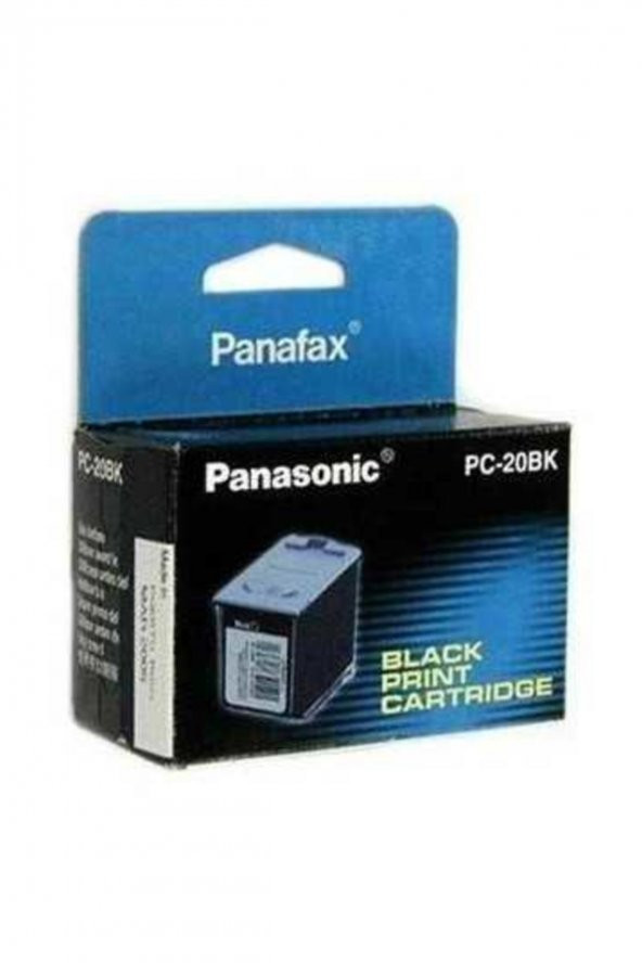 PANASONIC PC-20BK UF-E1 SİYAH FAKS KARTUŞU