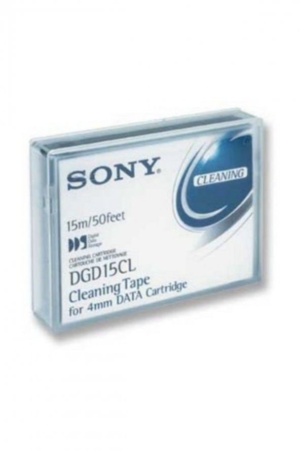 SONY DGD15CL, DDS1, DDS2, DDS3, DDS4, DAT72 SÜRÜCÜ TEMİZLEME KARTUŞU ürün görseli