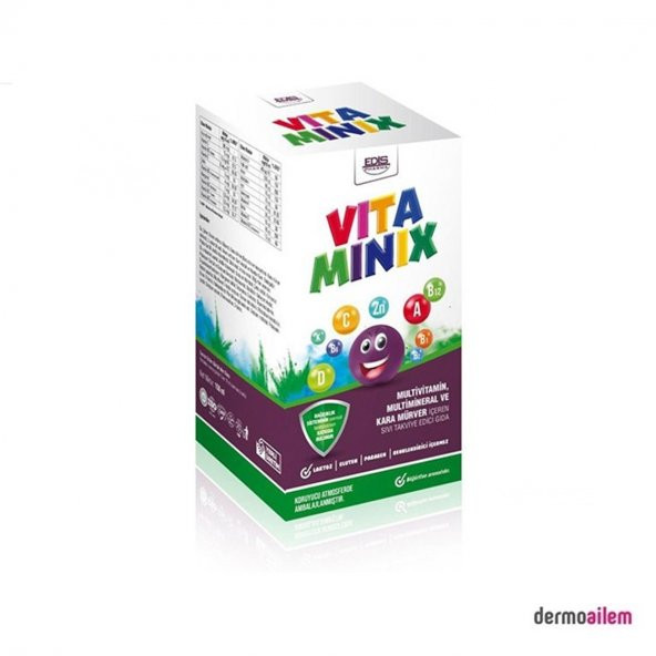 Vitaminix Kara Mürver Şurubu 150 ml