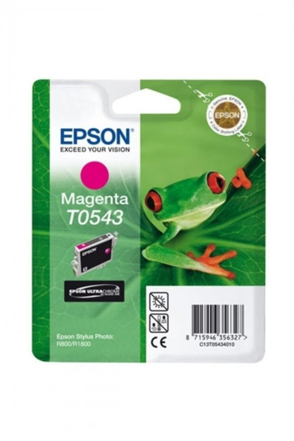 EPSON T0543 C13T05434020 KIRMIZI KARTUŞ - R800 / R1800