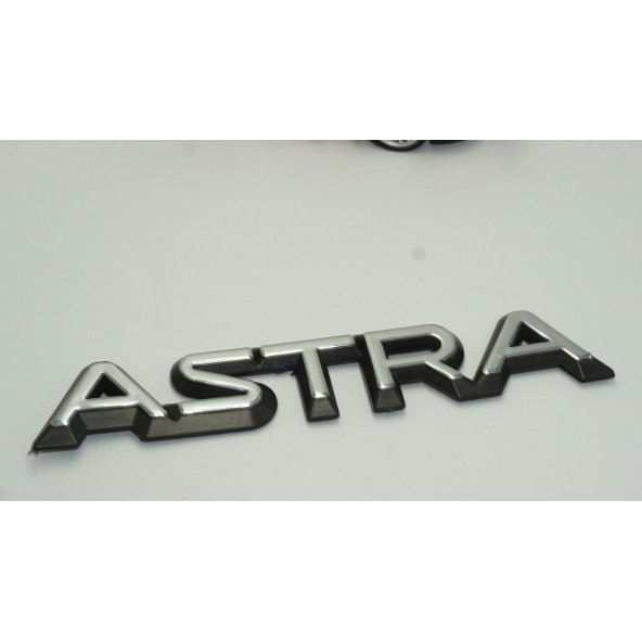 Opel Astra F Bagaj Krom ABS 3M 3D Yazı Logo Amblem - Resim 3