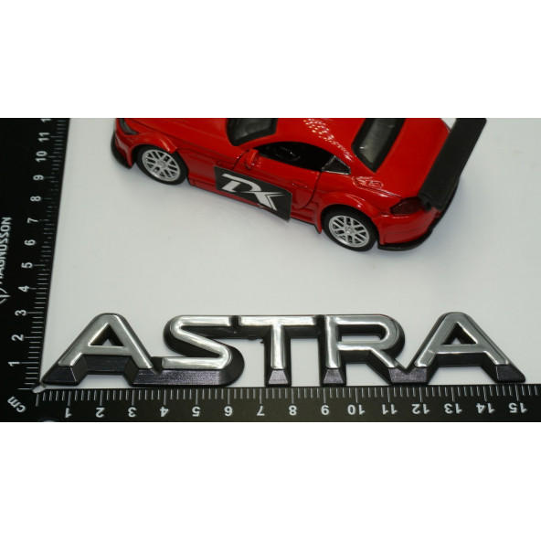 Opel Astra F Bagaj Krom ABS 3M 3D Yazı Logo Amblem - Resim 5