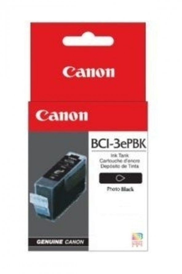 CANON BCI-3ePBK FOTO SİYAH ORJİNAL KARTUŞ