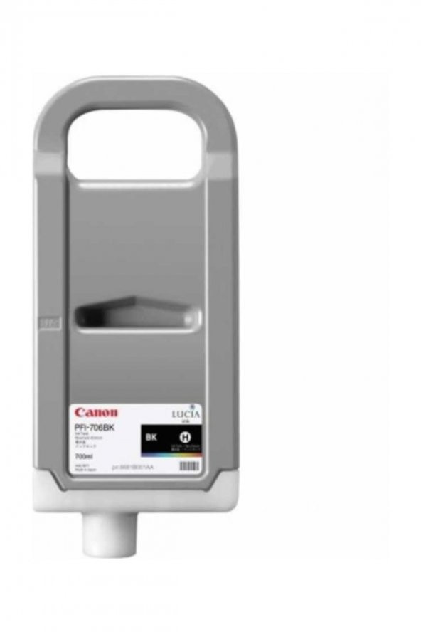 CANON PFI-706BK SİYAH ORJİNAL KARTUŞ iPF8300 / iPF8400 / iPF9400 - 1