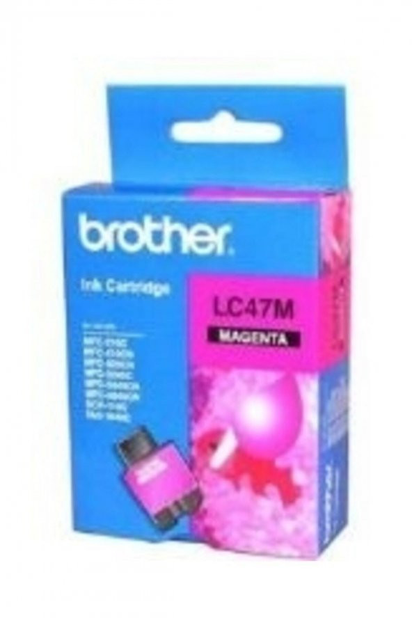 BROTHER LC47M KIRMIZI ORJİNAL KARTUŞ FAX-1840C/3240C/5440C