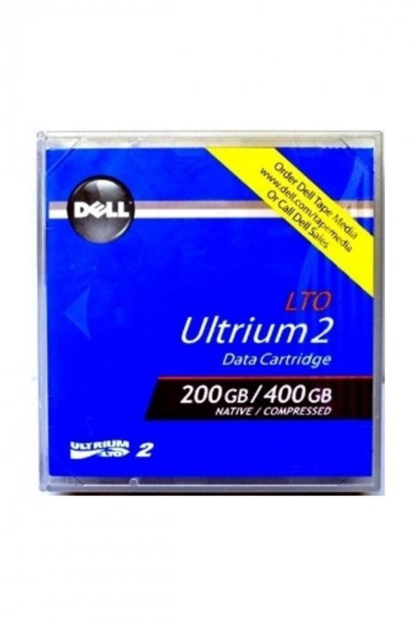 DELL LTO-2 Ultrium 2 200 GB / 400 GB DATA KARTUŞU 609m, 12.65mm