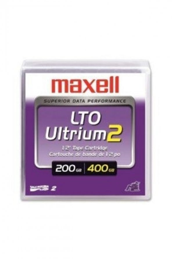 MAXELL LTO-2 Ultrium 2 200 GB / 400 GB DATA KARTUŞU 609m, 12.65mm