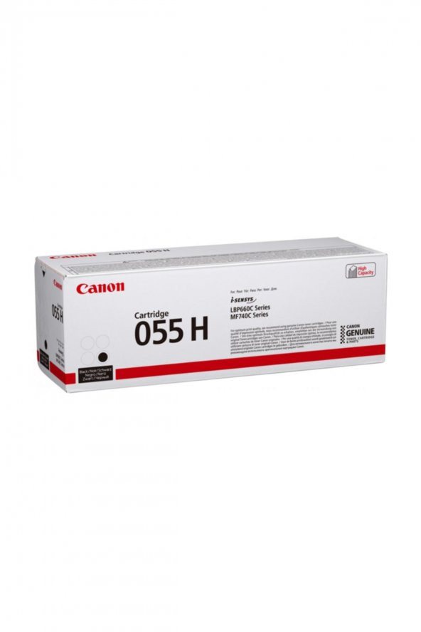 Crg-055h/3020c002 Siyah Orjinal Toner Yüksek Kapasiteli