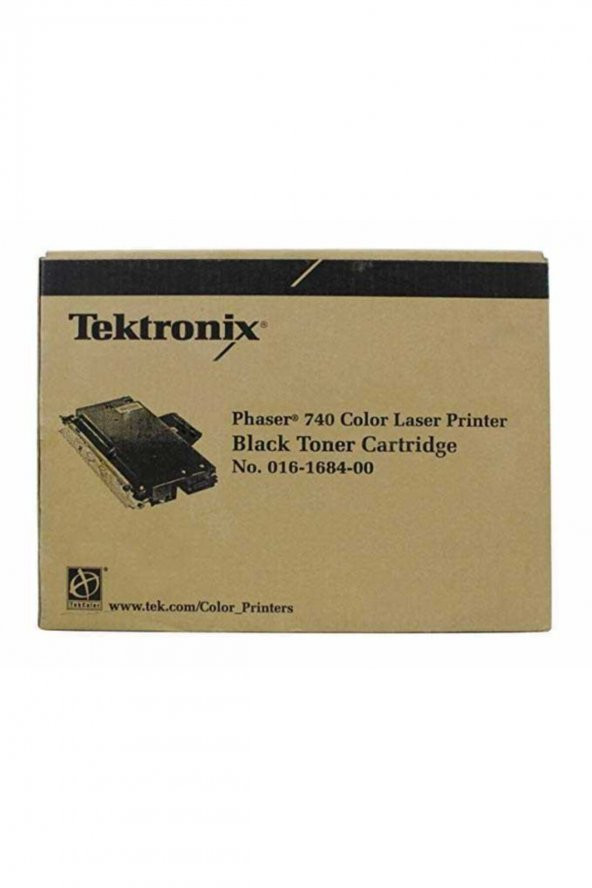 Tektronik Phaser 740 Siyah Orjinal Toner 016-1684-00