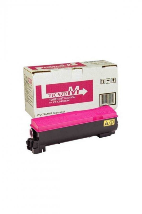 Kyocera TK-570M Kırmızı Orjinal Toner FS-C5400DN, ECOSYS P7035cdn