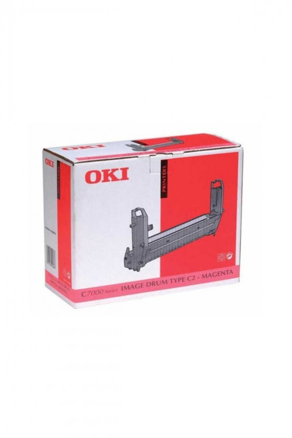 OKI 41304110 Type C2 Kırmızı Drum Ünitesi C7000, C7200, C7400