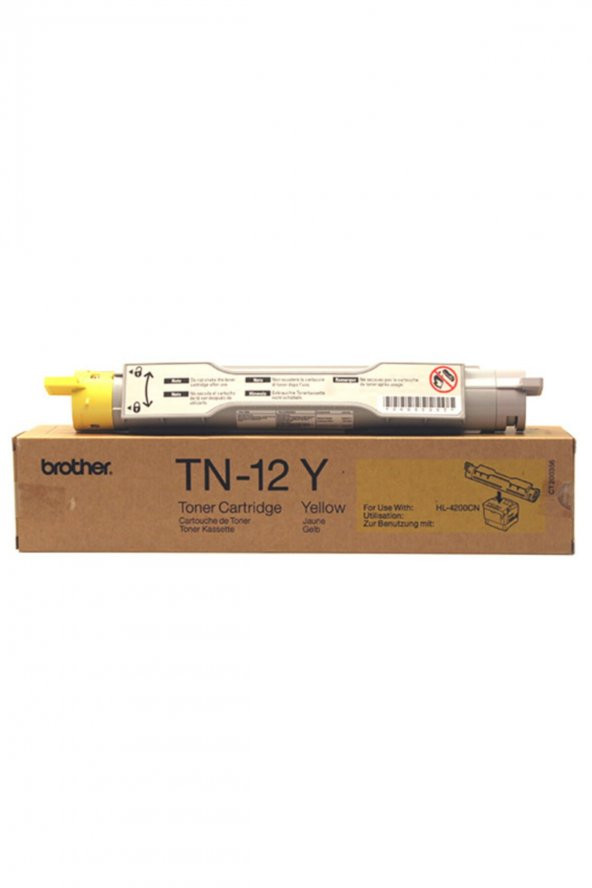 Brother TN-12Y Sarı Orjinal Toner HL-4200CN