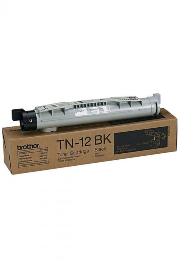 Brother TN-12BK Siyah Orjinal Toner HL-4200CN