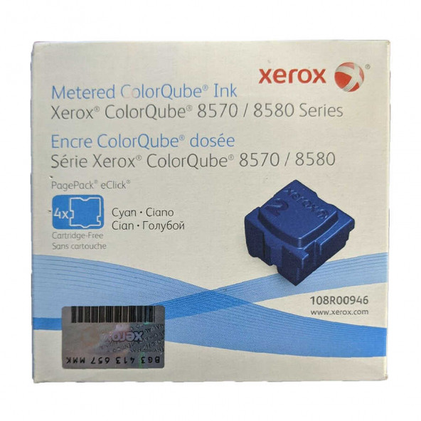 Xerox 108R00946 ColorQube 8570 /8580 Mavi Orjinal Toner