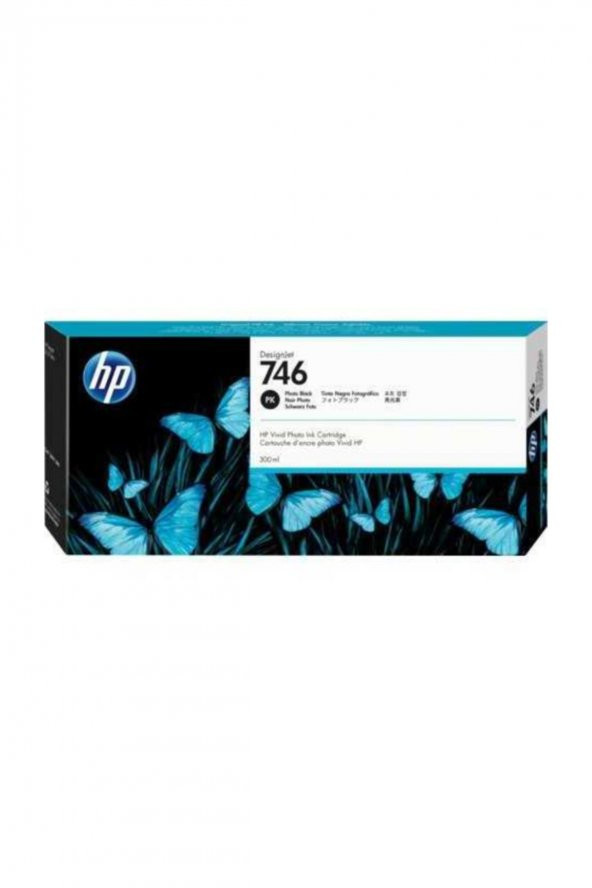 HP 746 P2V82A Foto Siyah Orjinal Kartuş DesignJet Z6, DesignJet Z9+dr, DesignJet Z6dr ürün görseli