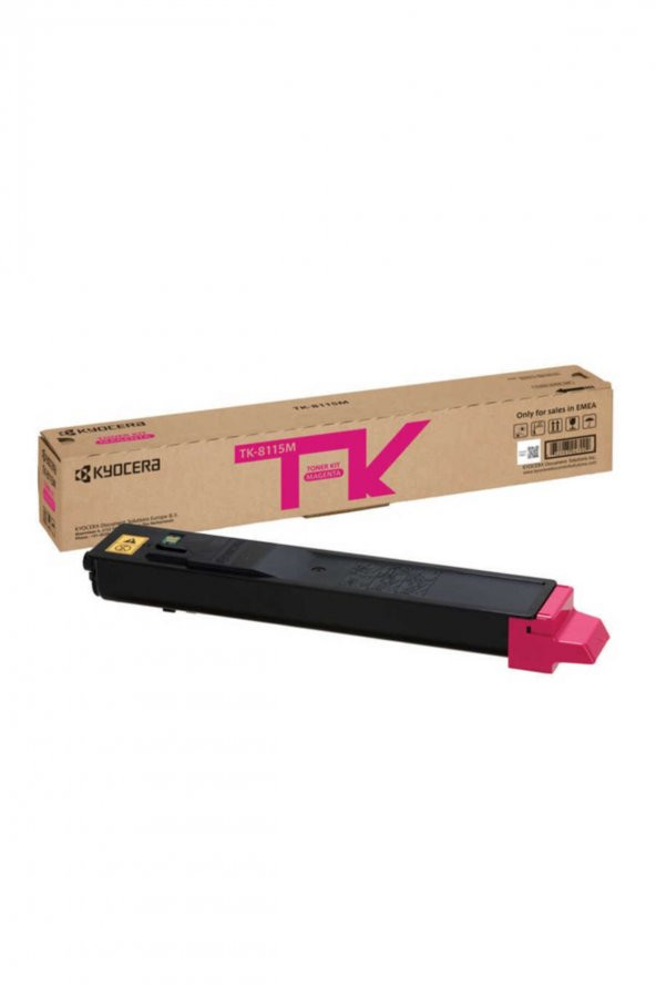 Kyocera TK-8115M Kırmızı Orjinal Toner Ecosys M8100, M8124cidn, M8130cidn