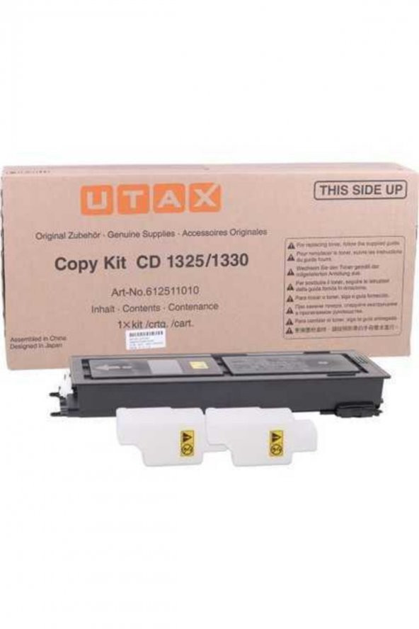 Utax CD-1325, CD-1330, CD-1430 Orjinal Toner (612511010) ürün görseli