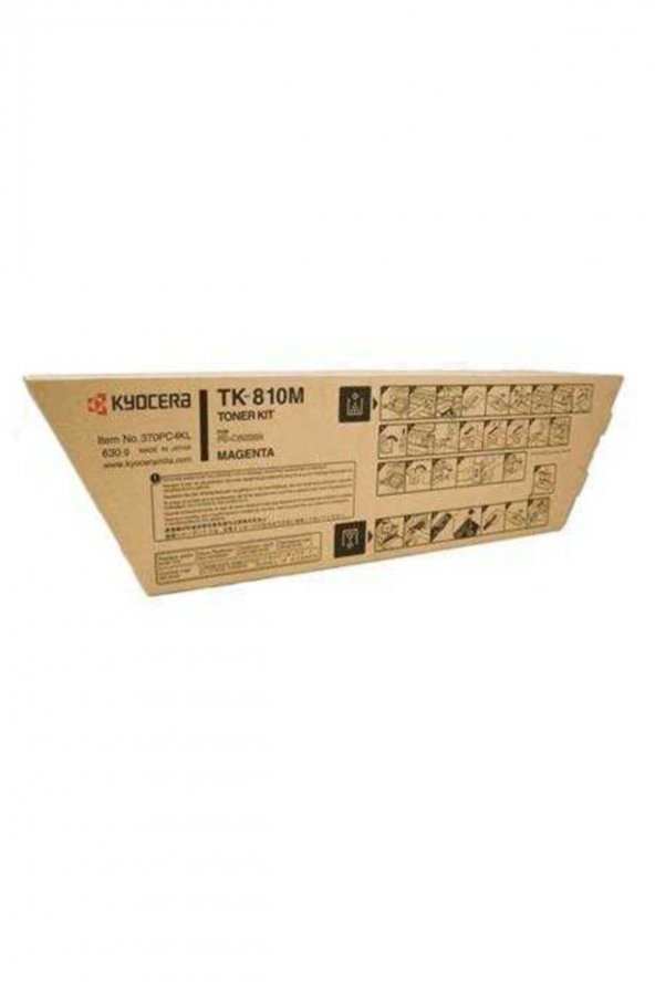 Kyocera TK-810M Kırmızı Orjinal Toner FS-C8026 Serisi ürün görseli