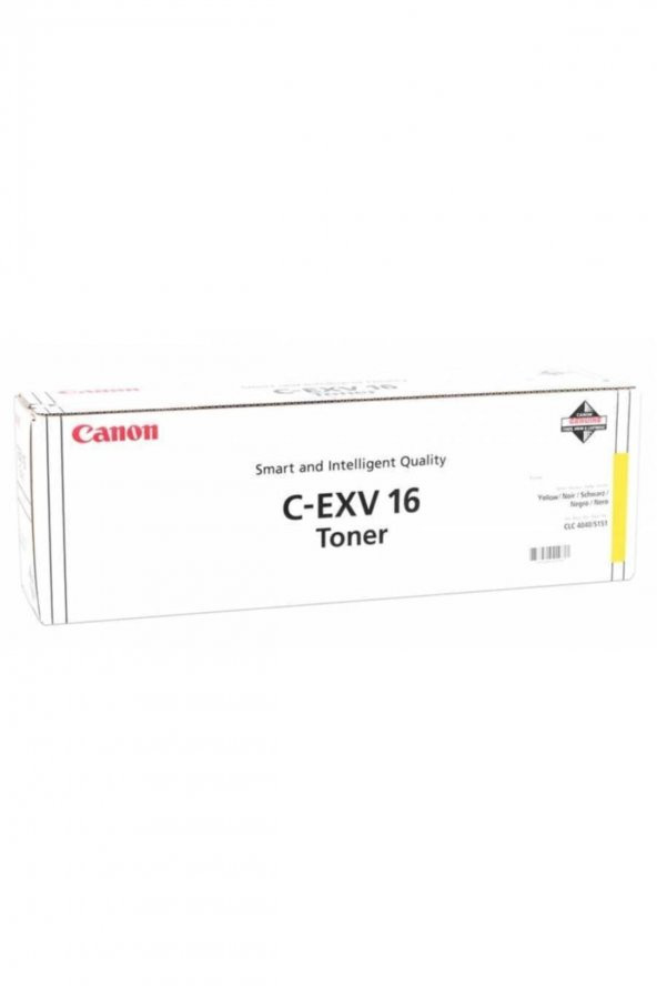 Canon C-EXV16 Sarı Orjinal Toner - CLC-4040 / CLC-5151 ürün görseli