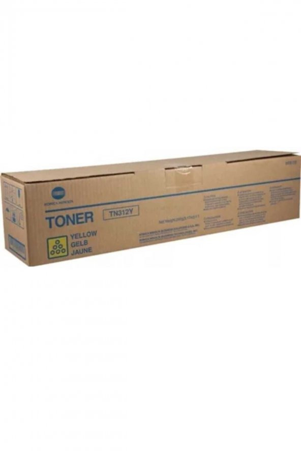 Konica Minolta TN-312Y Sarı Orjinal Toner - BizHub C300 / C352
